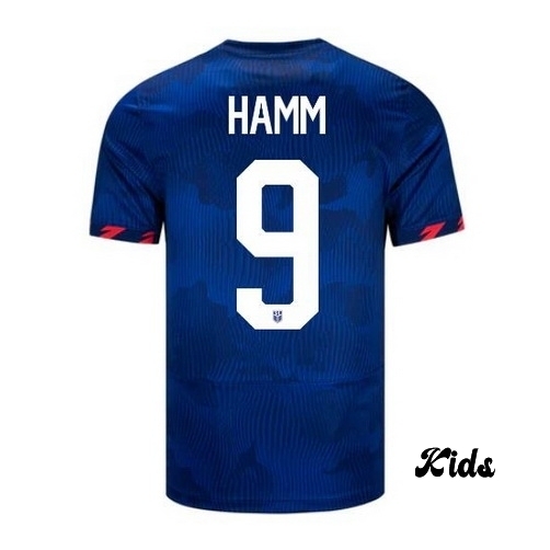 USA Mia Hamm 2023/24 Blue Youth Soccer Jersey