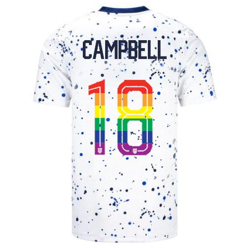 USA Jane Campbell 2023/24 Home Men's Jersey PRIDE