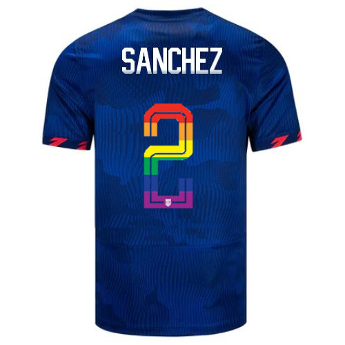 USA Ashley Sanchez 2023/24 Away Men's Jersey PRIDE