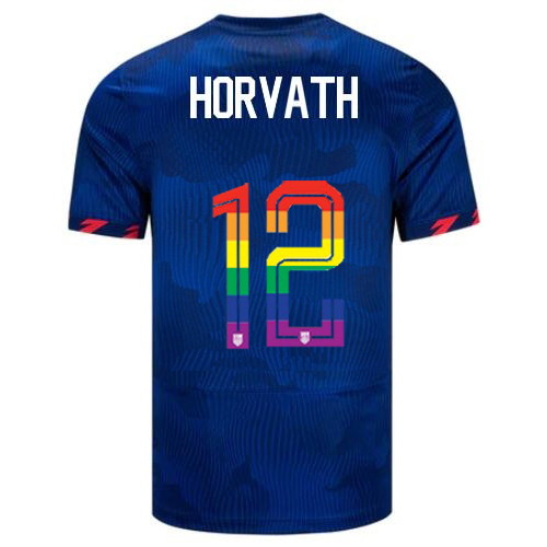 USA Ethan Horvath 2023/24 Away Men's Jersey PRIDE