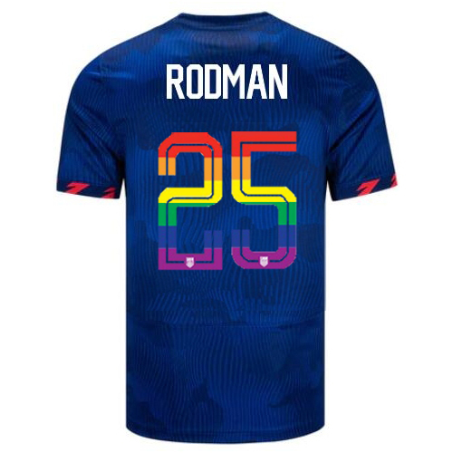 USA Trinity Rodman 2023/24 Away Men's Jersey PRIDE