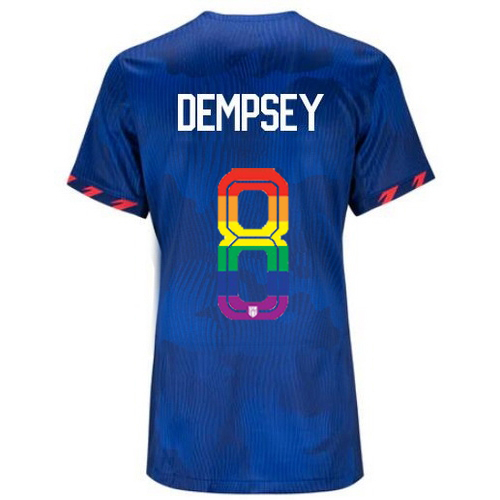 USA Clint Dempsey 2023/24 Away Women's Jersey PRIDE