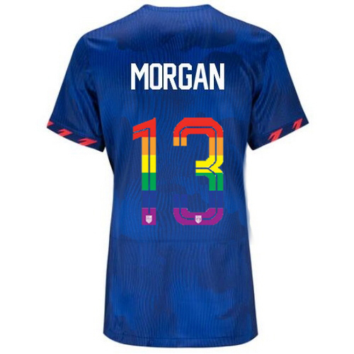 USA Alex Morgan 2023/24 Away Women's Jersey PRIDE