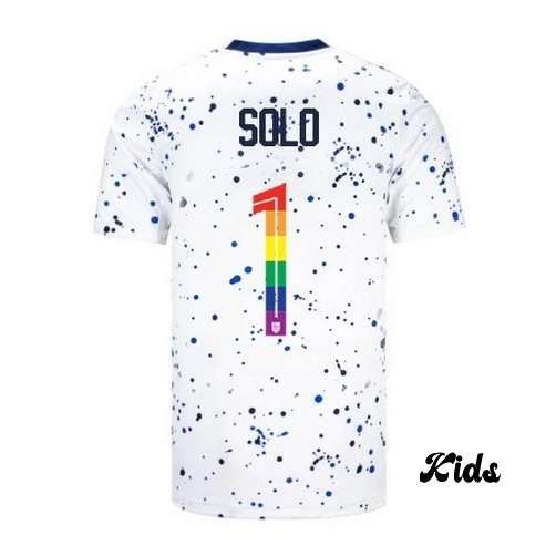 USA Hope Solo 2023/24 Home Youth Jersey PRIDE