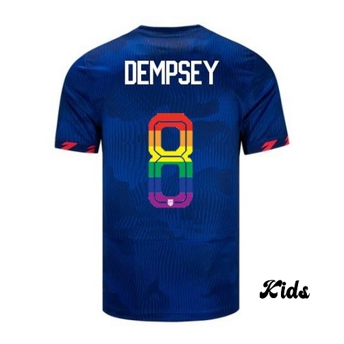 USA Clint Dempsey 2023/24 Away Youth Jersey PRIDE