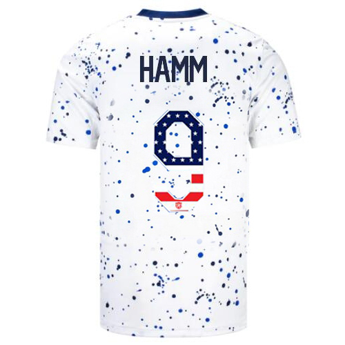 USA Mia Hamm 2023 White Men's Jersey Independence Day