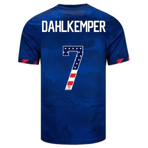USA Abby Dahlkemper 2023 Blue Men's Jersey Independence Day
