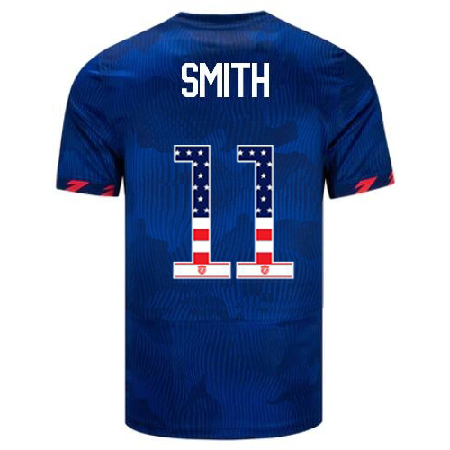 USA Sophia Smith 2023 Blue Men's Jersey Independence Day
