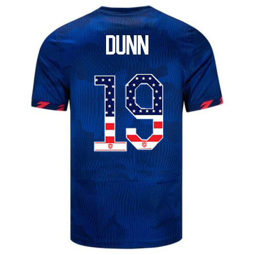 USA Crystal Dunn 2023 Blue Men's Jersey Independence Day