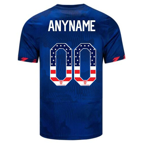 USA Customized 2023 Blue Men's Jersey Independence Day