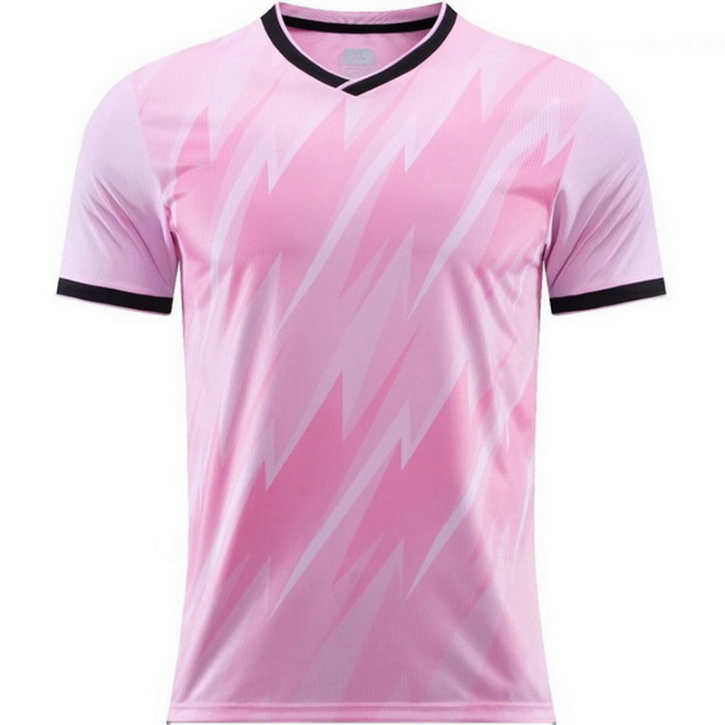 Pink Mesh Match Blank Lightweight Boys Girls Jersey