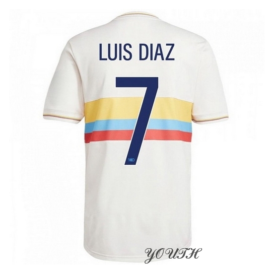 2024 Luis Diaz Colombia 100th Anniversary Youth Jersey