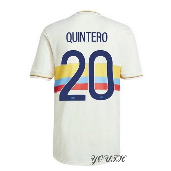 2024 Juan Quintero Colombia 100th Anniversary Youth Jersey