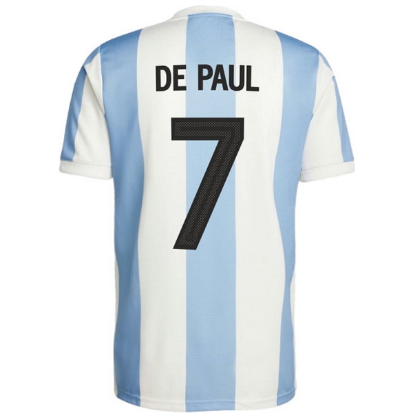 2024 Rodrigo de Paul Argentina 50th Anniversary Men's Jersey