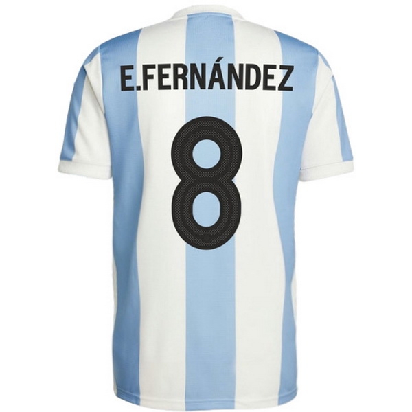 2024 Enzo Fernandez Argentina 50th Anniversary Men's Jersey