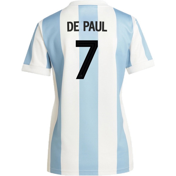 2024 Rodrigo de Paul Argentina 50th Anniversary Women's Jersey