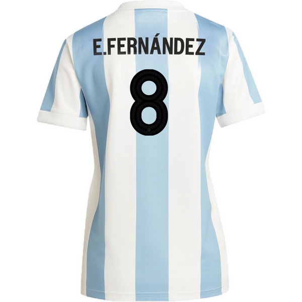 2024 Enzo Fernandez Argentina 50th Anniversary Women's Jersey