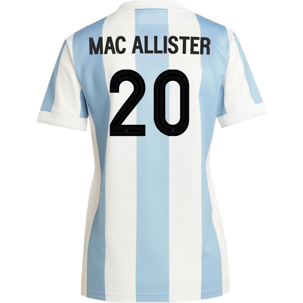 2024 Alexis Mac Allister Argentina 50th Anniversary Women's Jersey