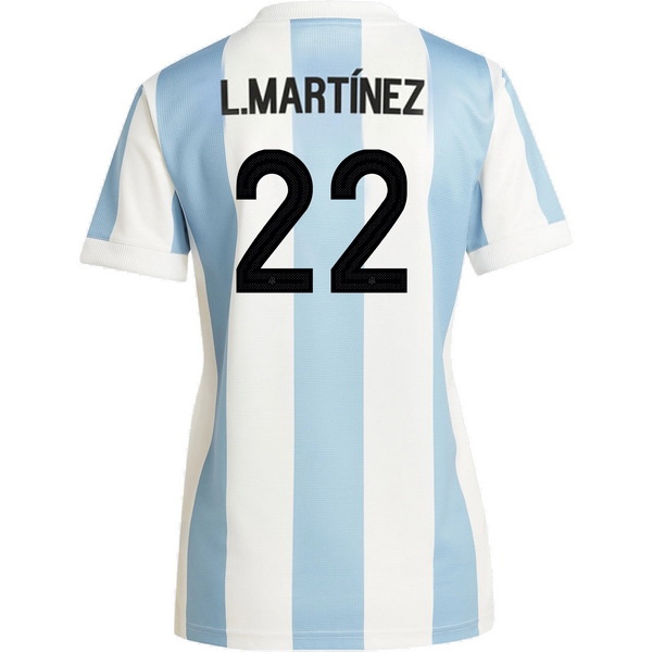 2024 Lautaro Martinez Argentina 50th Anniversary Women's Jersey