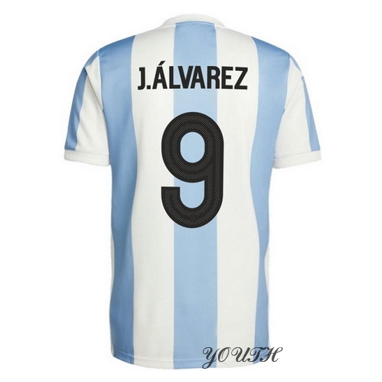 2024 Julian Alvarez Argentina 50th Anniversary Youth Jersey