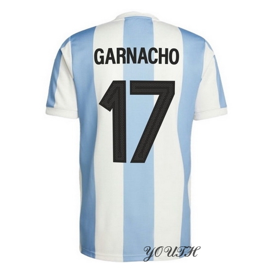 2024 Alejandro Garnacho Argentina 50th Anniversary Youth Jersey