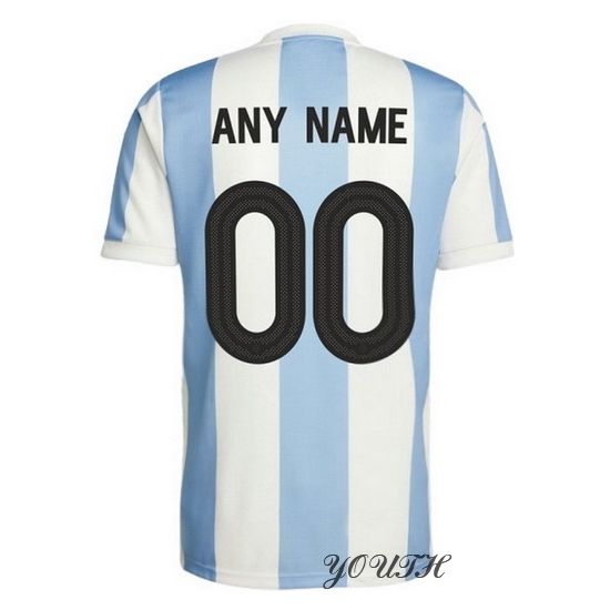 2024 Customized Argentina 50th Anniversary Youth Jersey