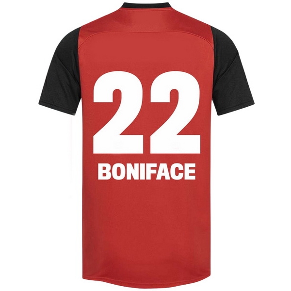 2024/25 Victor Boniface #22 Home Men's Soccer Jersey