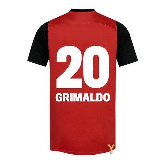 2024/25 Alejandro Grimaldo #20 Home Youth Soccer Jersey