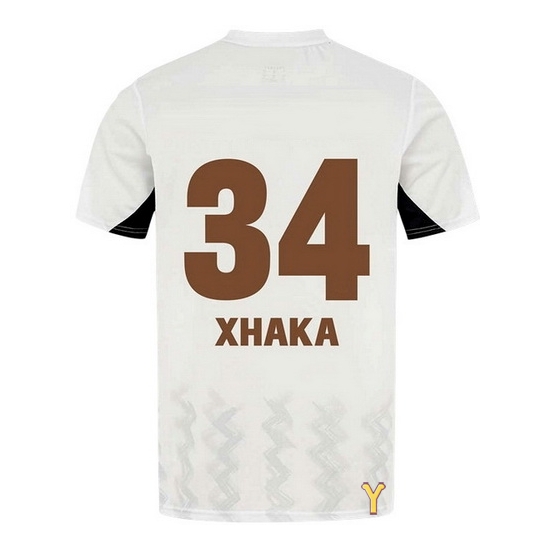 2024/25 Granit Xhaka #34 Away Youth Soccer Jersey