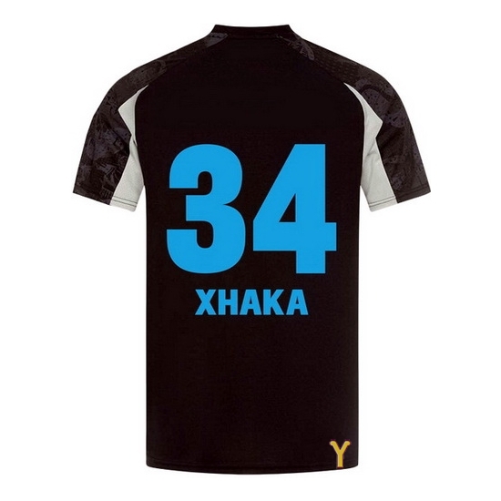 2024/25 Granit Xhaka #34 Third Youth Soccer Jersey