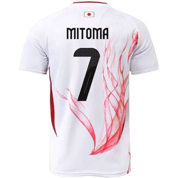 2024 Kaoru Mitoma #7 Japan Home Men's Soccer Jersey