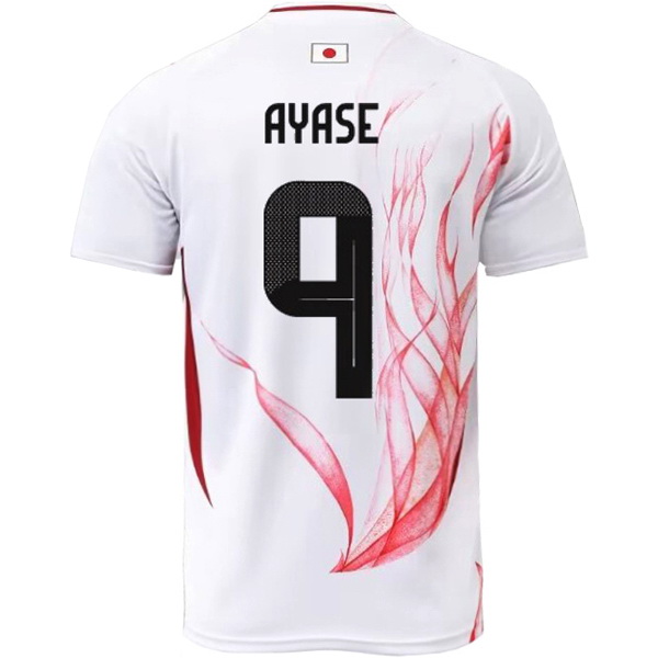 2024 Ayase Ueda #9 Japan Home Men's Soccer Jersey