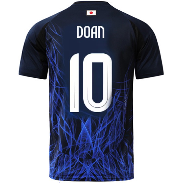 2024 Ritsu Doan #10 Japan Away Men's Soccer Jersey