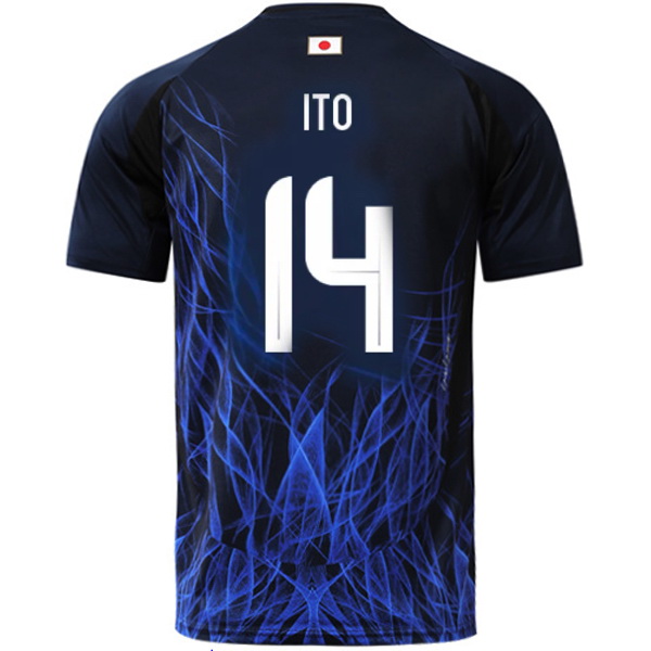 2024 Junya Ito #14 Japan Away Men's Soccer Jersey