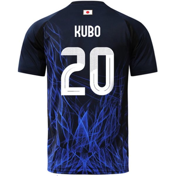 2024 Takefusa Kubo #20 Japan Away Men's Soccer Jersey