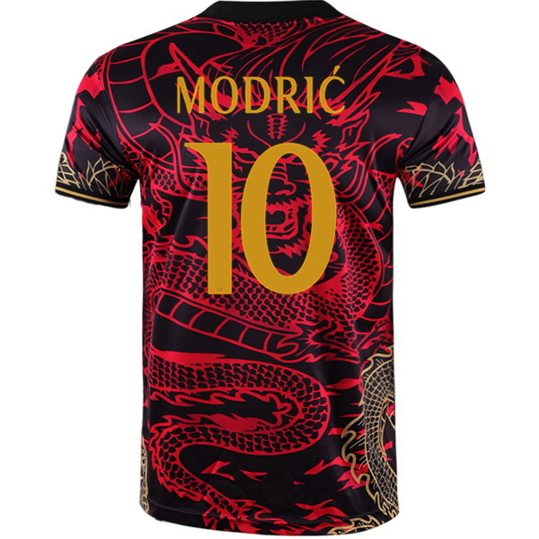 2024 Luka Modric #10 Dragon Red Men's Soccer Jersey