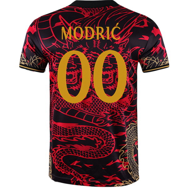 2024 Customized #00 Dragon Red Men's Soccer Jersey