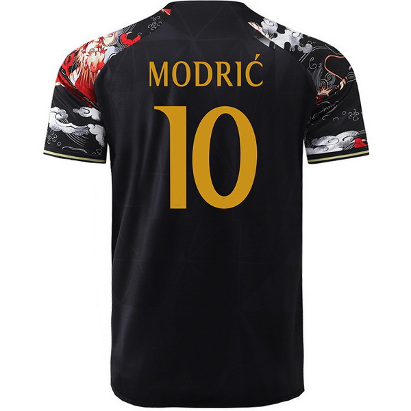 2024 Luka Modric #10 Dragon Black Men's Soccer Jersey