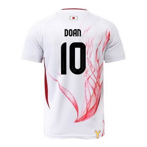 2024 Ritsu Doan #10 Japan Home Youth Soccer Jersey