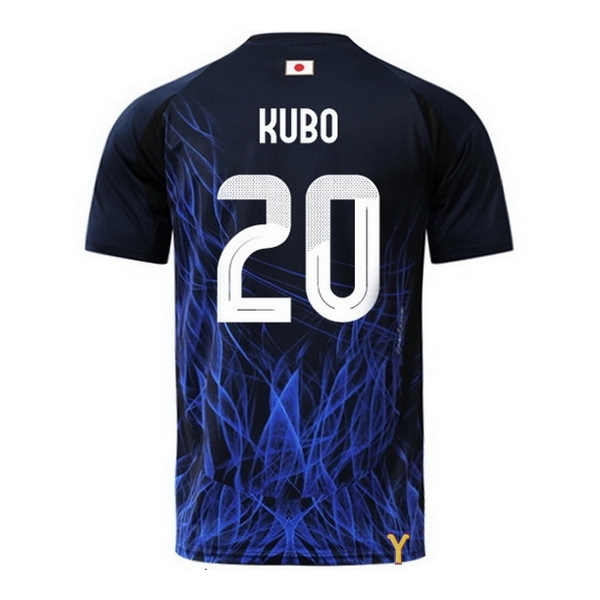 2024 Takefusa Kubo #20 Japan Away Youth Soccer Jersey