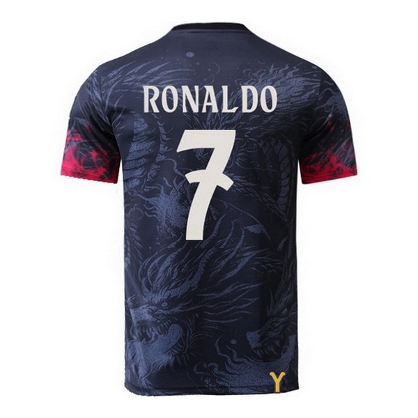 24/25 Cristiano Ronaldo #7 Dragon Gray Youth Soccer Jersey