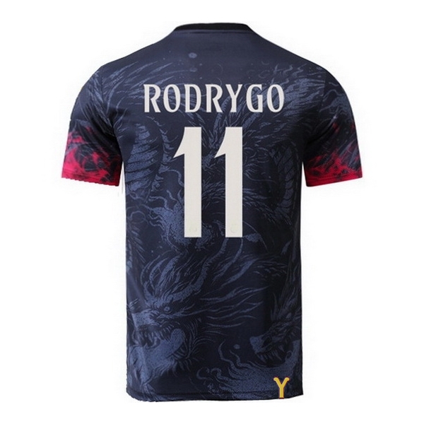 24/25 Rodrygo #11 Dragon Gray Youth Soccer Jersey