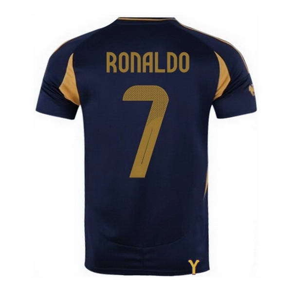 2024 Cristiano Ronaldo #7 Team Blue Youth Soccer Jersey